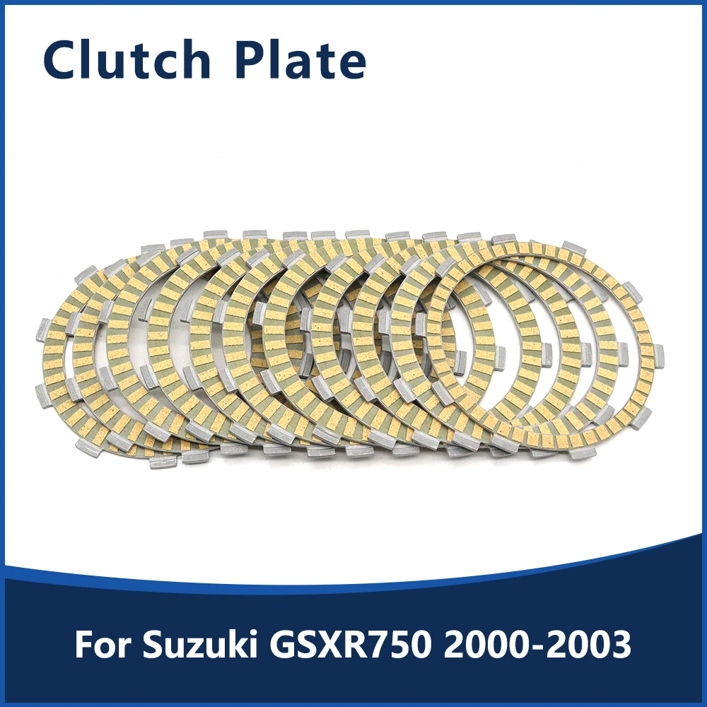

For Suzuki GSXR 750 GSXR750 GSX-R750 2000-2003 Motorcycle Clutch Friction Disc Plate Kit Accessories