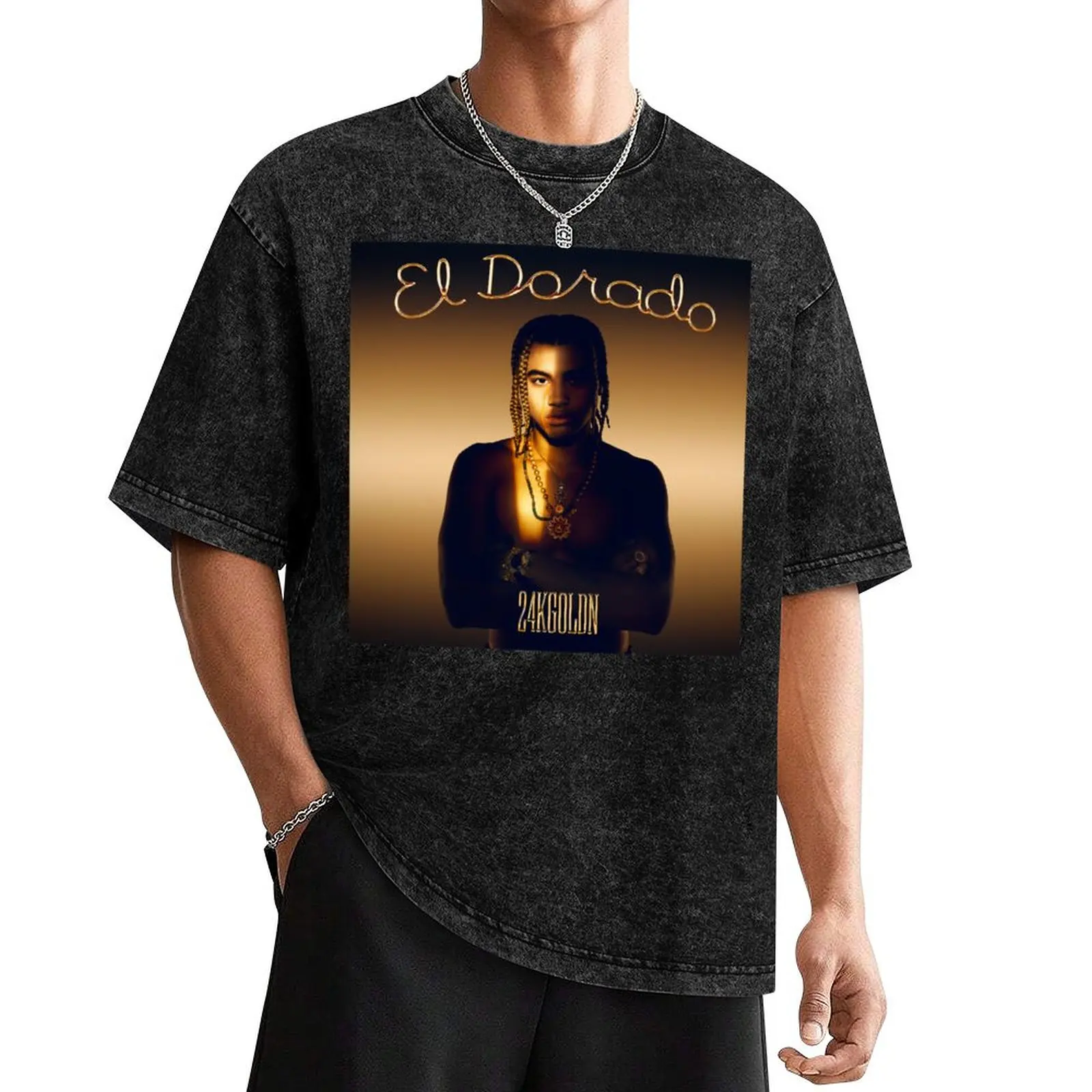 24KGoldn El Dorado T-Shirt graphic tee shirt man clothes t shirts for men pack