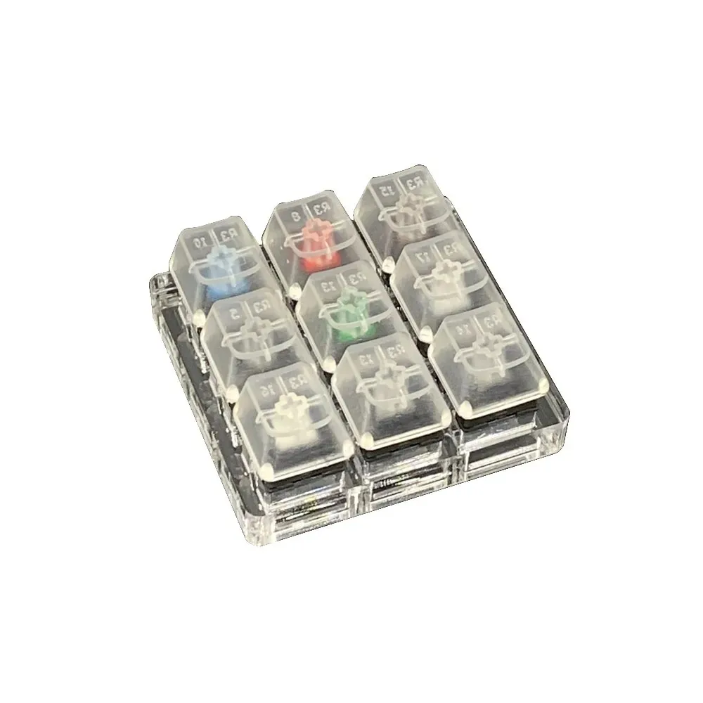 Switch Tester For Cherry MX Cross Mechanical Keyboard Gaming Keycaps Cherry Switch Tester With Acrylic Board