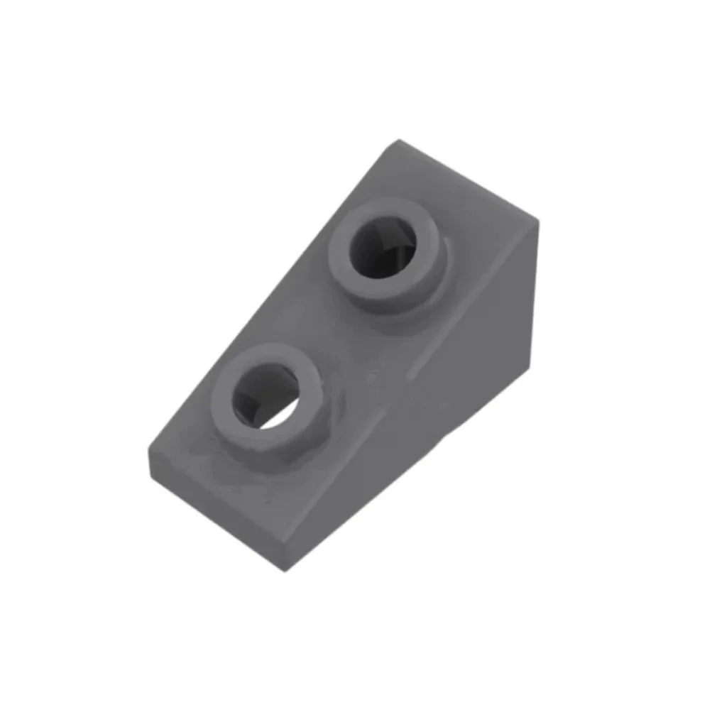 MOC 10PCS Special 1x2x1 25 Degree Slope With Two Points Building Blocks 0163 Third Party Accessories Particle Toy Children Gifts