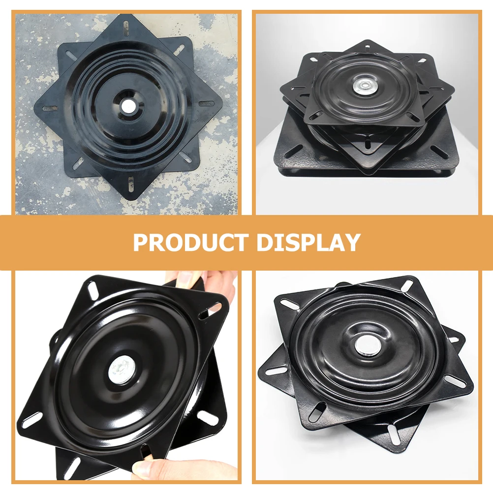 

360 Degree Seat Rotation Plate Heavy Duty Bar Stool Chair Replacement Swivel niture Mechanism Premium Steel Sturdy Easy