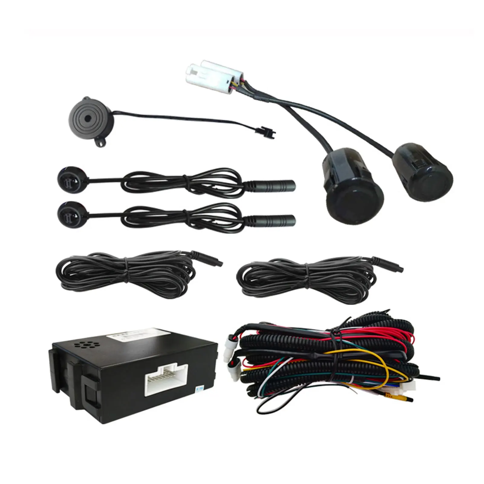 BSD Warning Light Assist Lane Changing Car Blind Spot Detection IP67 Waterproof Radar Detection Set Ultrasonic Radar Monitor Kit