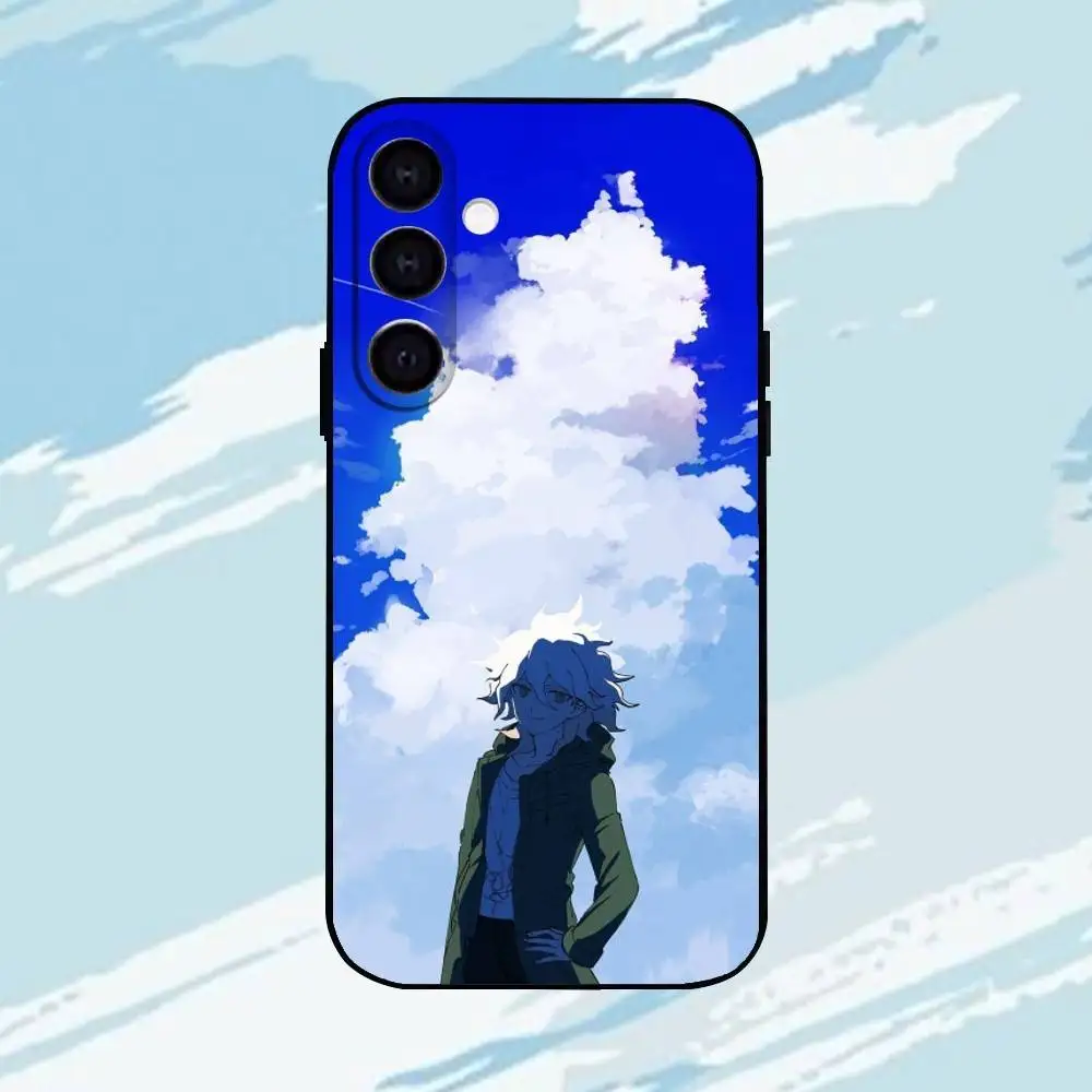 Game D-Danganronpa-a zwarte shell telefoonhoes voor Samsung Galaxy A73, A72, A71, A70, A53, A52, A51, andere zachte zwarte shell