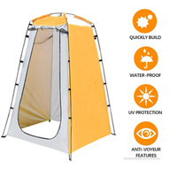 Portable Outdoor Shower Tent Camping Shower Tent Folding Shower Bath Tent Changing Fitting Room Tent Shelter Beach Privacy Toile