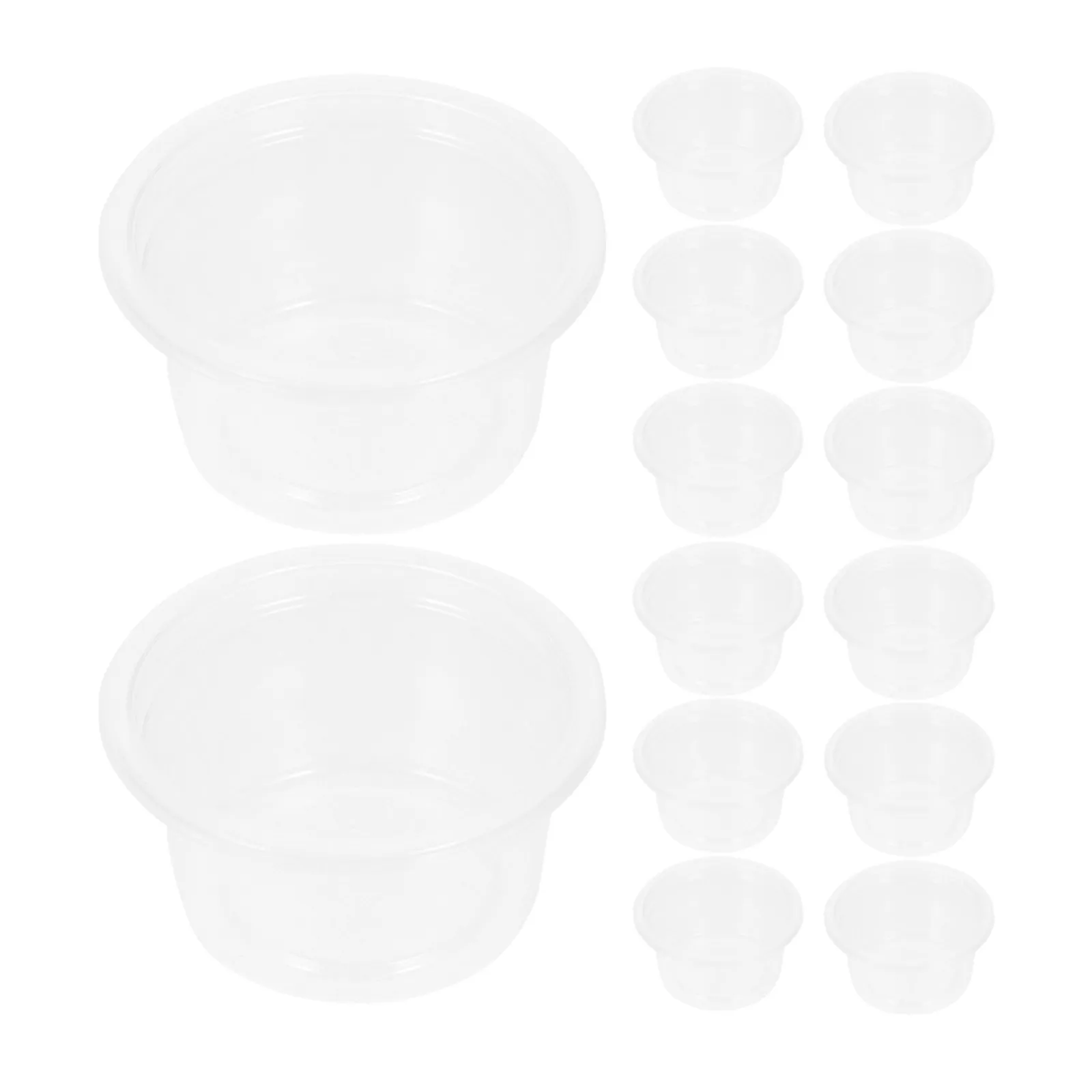 30Pcs Reptile Food Water Bowls Plastic Feeding Cups Suitable for Small Pets Geckos Lizards Snakes Spiders Terrarium Tank view 4