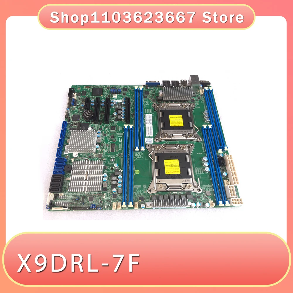 For Supermicro Motherboard 2011 Pin dual Channel Server Motherboard X79 Dual Channel Motherboard X9DRL-7F