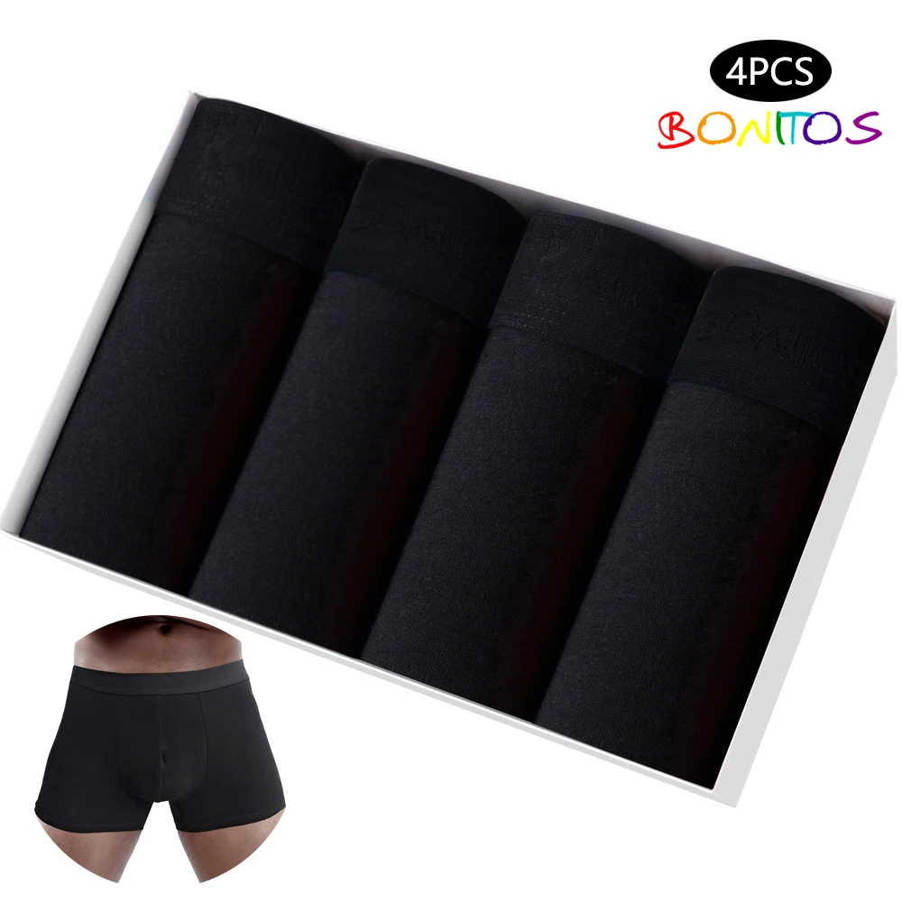 4pcs Men\'s underpants sexy Mens panties breathable boxer shorts men boxers underwear for man trunks fashion boxer