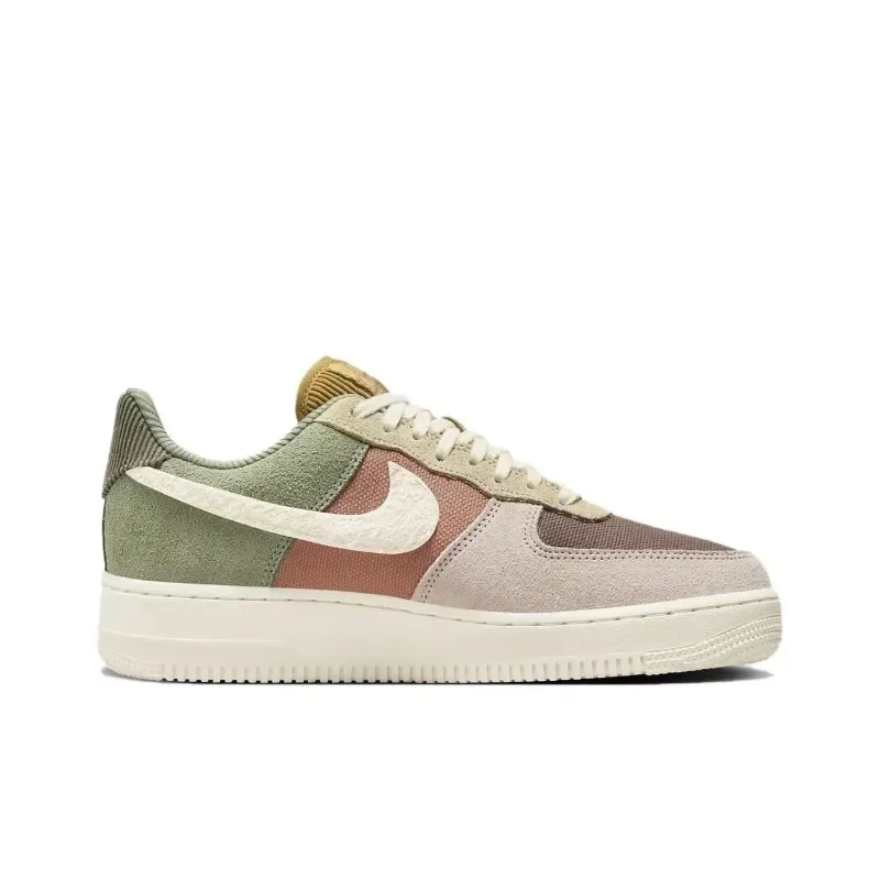 Nike Air Force 1 Low '07 LX Oil Green Terra Blush FZ3782-386 Comfortable Anti-slip and Hard-Wearing