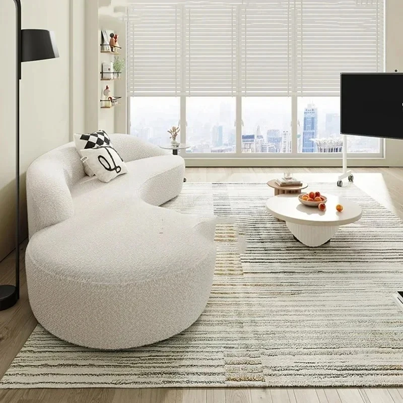 Multifunctional Luxury Minimalist Sofa for Living Room and Office - Comfortable Library Furniture