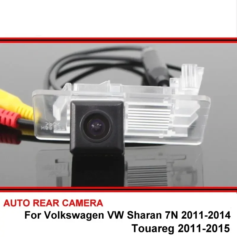 

For Volkswagen VW Sharan 7N Touareg 2011~2015 trasera Car Rearview Parking Reverse Backup Rear View Camera HD CCD Night Vision