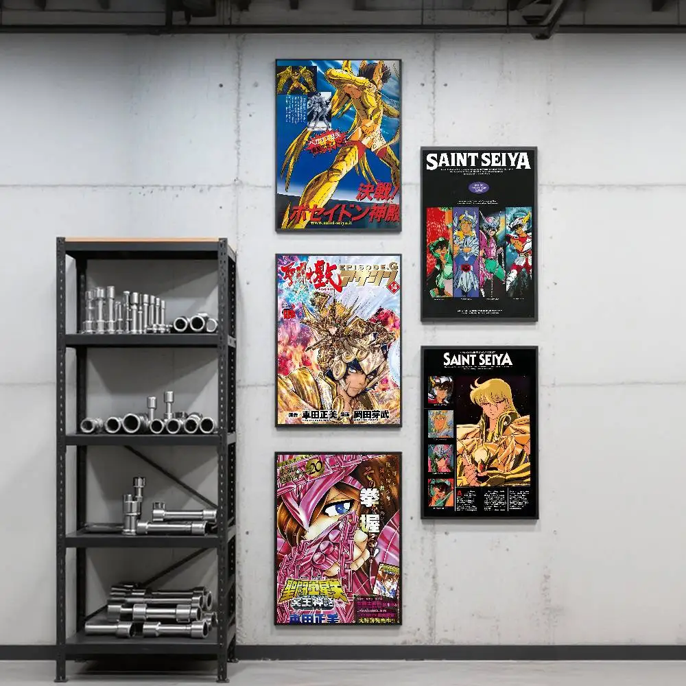 Saint Seiya Anime Poster Art Print Anime Style Home Decor Ideal Gift Perfect Room Decor