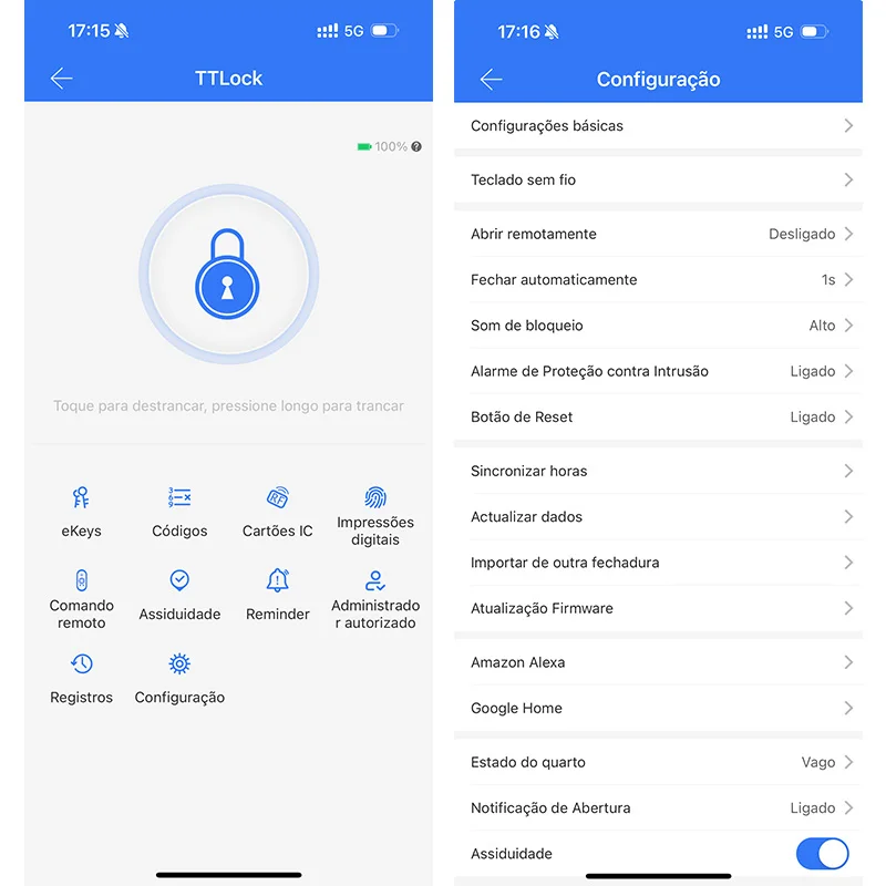 Brasile ttlock app impressão digital fechadura da porta código cartão chave fechadura da porta inteligente segurança fechadura eletrônica digital