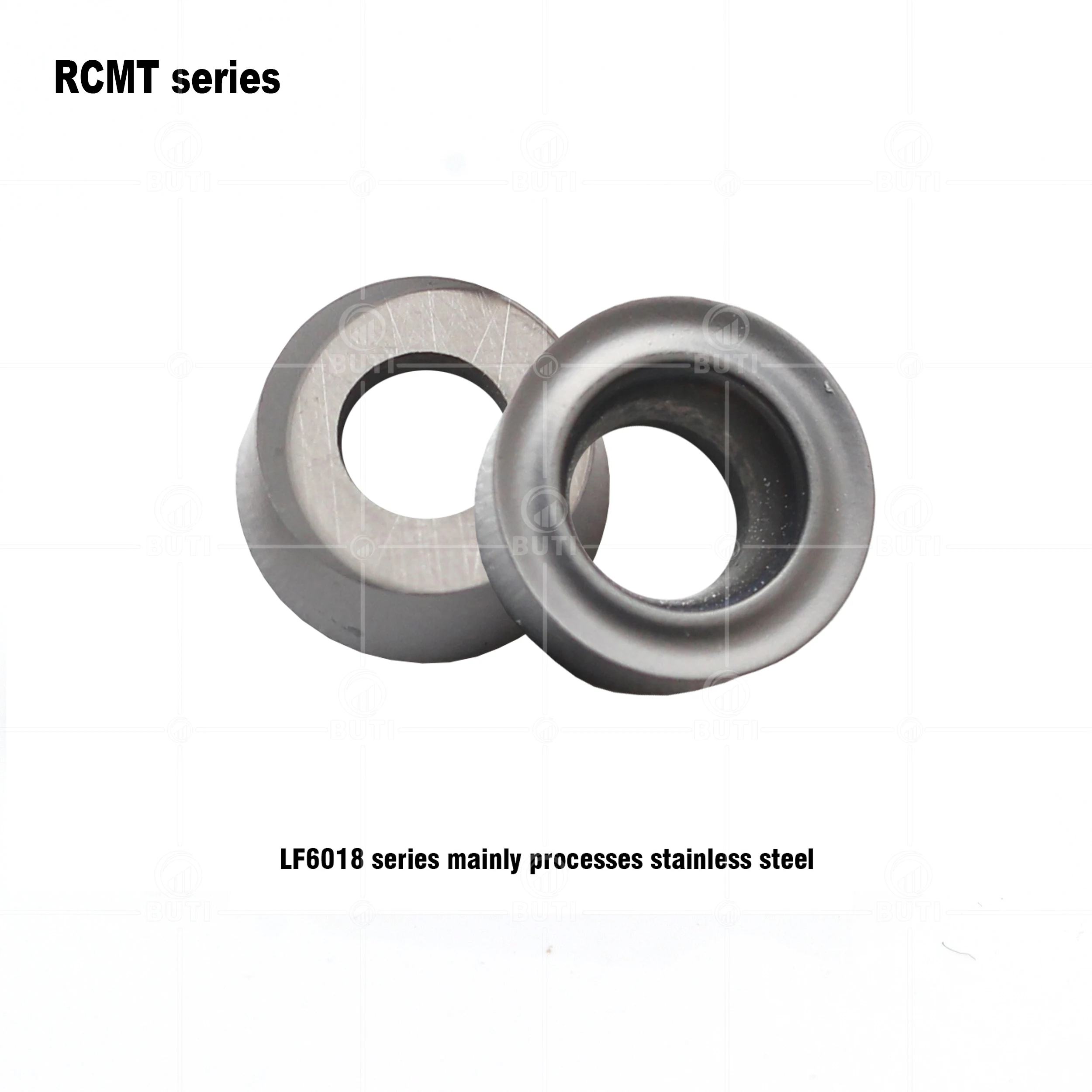 Imagem -05 - Deskar-cnc Torno Fresando Ferramenta de Torneamento Corte Carbide Insert End Mill para Aço Inoxidável 100 Original Rcmt0602mo Lf6018