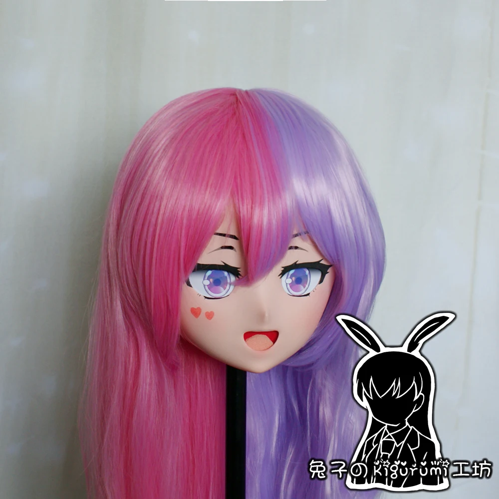 (RB680)Quality Handmade Female/Girl Resin Japanese Anime Cartoon Character Cosplay Megu Kigurumi Mask