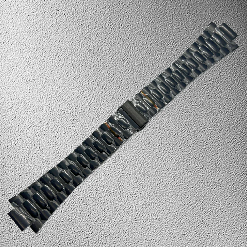 Male Watch Chain With Raised Mouth 25-13mm Strap for Patek Phil Nautilus Hand Watch Band Steel5711 5726 Precision Steel No Logo
