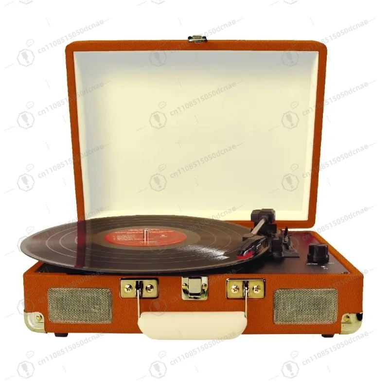 High Quality Modern Portable Vinyl Record Player Fashionable Design Customizable Hi-Fi Stereo Sound