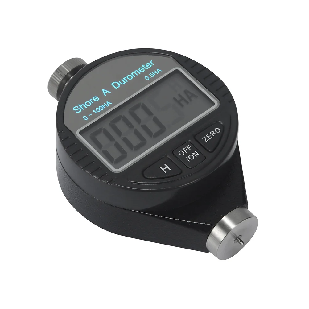 

Digital Hardness Durometer Tester 0-100 Shore A LCD Meter for Rubber Plastic Multi-Grease Wax High Resolution