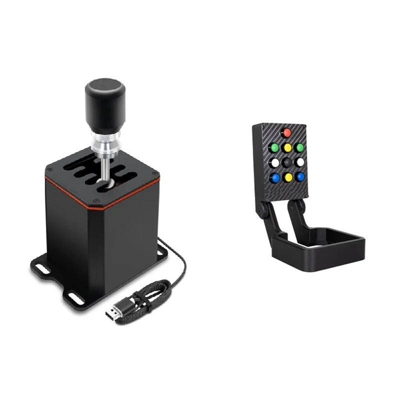 

H Gear Shifter With Control Box For Logitech G27 G29 G25 G920 For Thrustmaster T300RS/GT For Simulation Racing Game