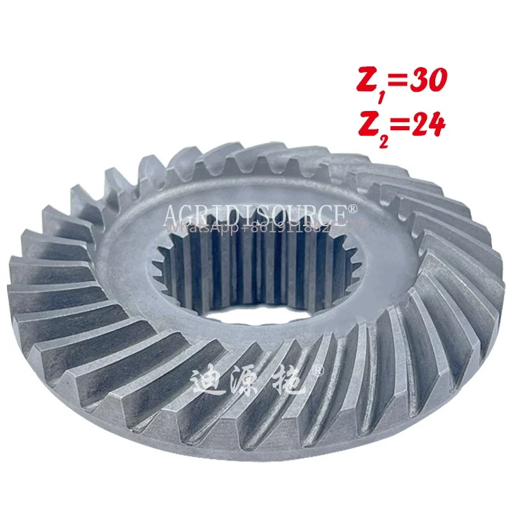 Foton Lovol용 중국 농업 트랙터 예비 부품, 대형 나선형 베벨 기어 QJ254J-1.31.144-QJ254J-1.31.127SF