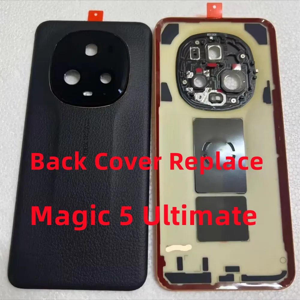 

Ремонт заднего аккумуляторного стекла для Honor Magic 5 6 Ultimate Edition 7 RSR 6RSR, задняя крышка, замена корпуса дверной панели