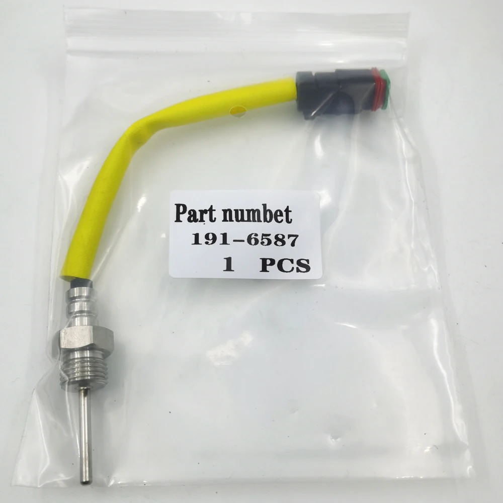 OE: 191-6587 1916587 VOE1916587 Excavator Water Temperature Sensor For Caterpillar E322C E325C E330C
