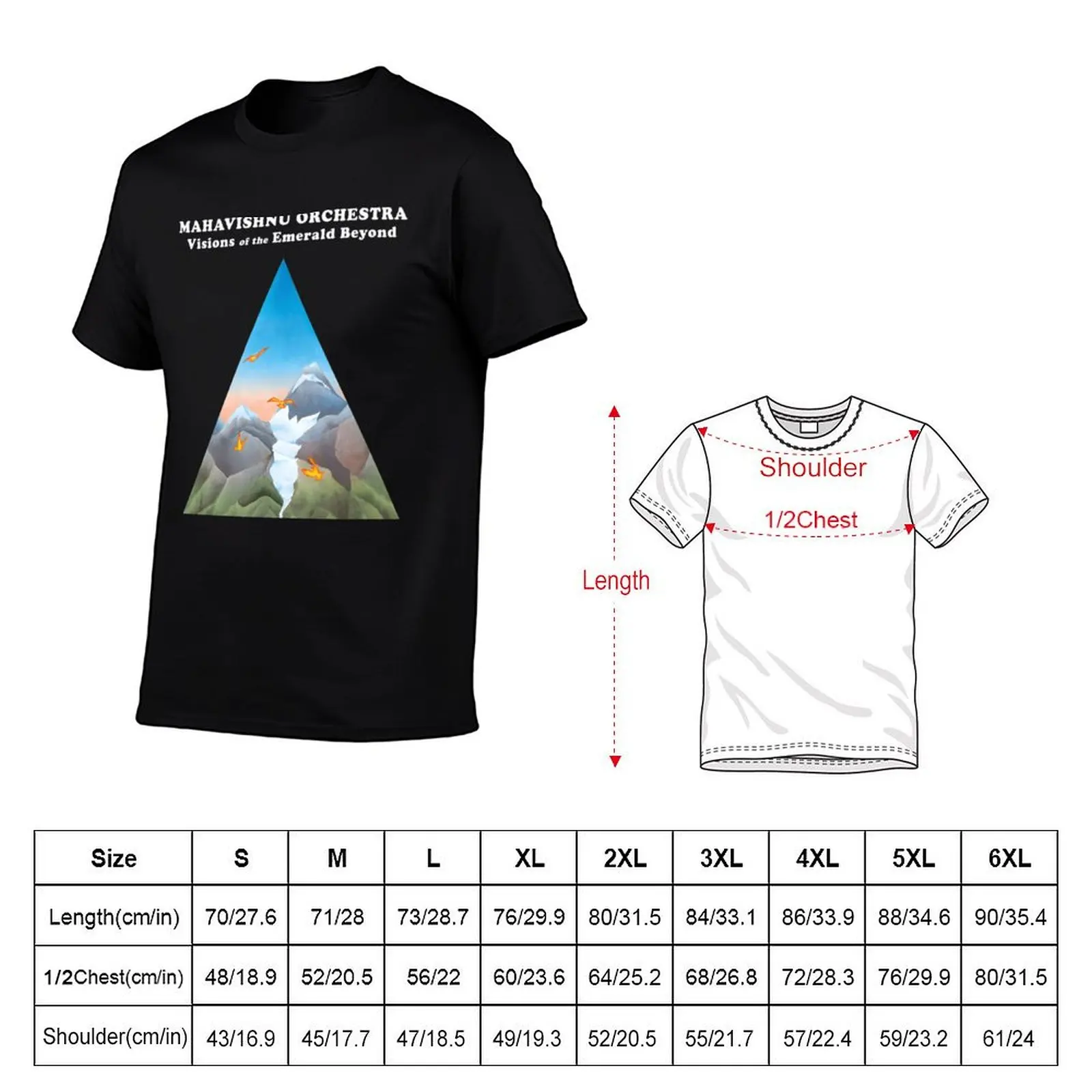 Mahavishnu Orchestra Of The Song T-Shirt Plus Size Comfort Fit Tee