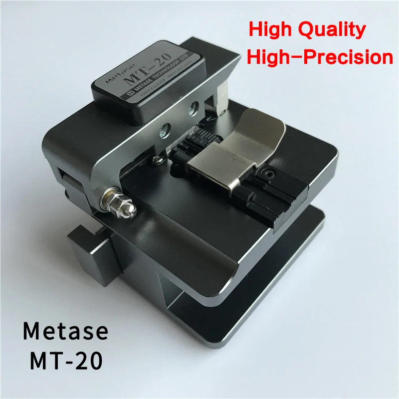 

High Quality Automatic MT-20 Optical Fiber Cleaver High Precision Cutting Knife Tool Fiber Fusion Splicer Cable Cutting Machine