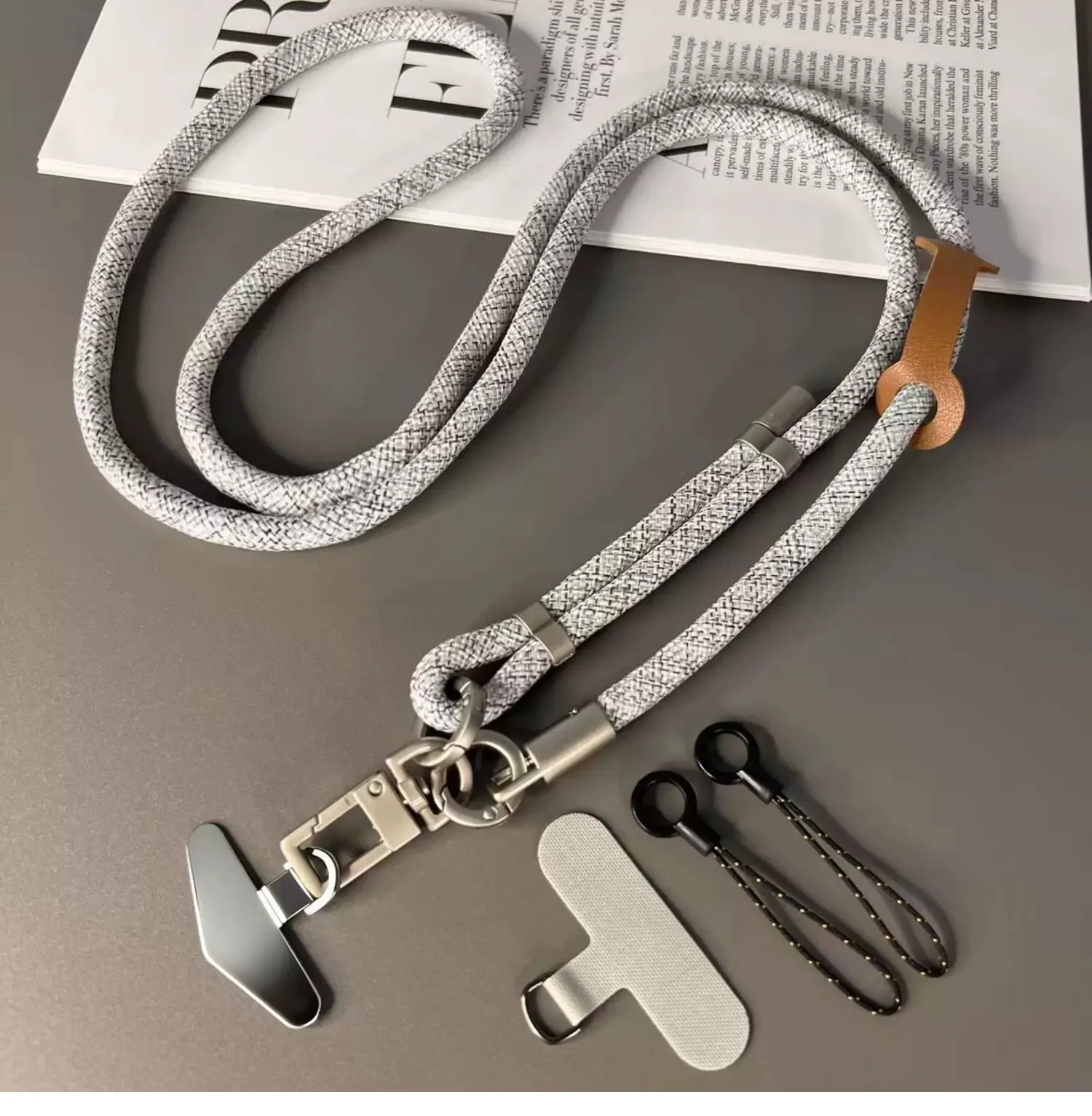 Adjustable High-End Crossbody Phone Lanyard