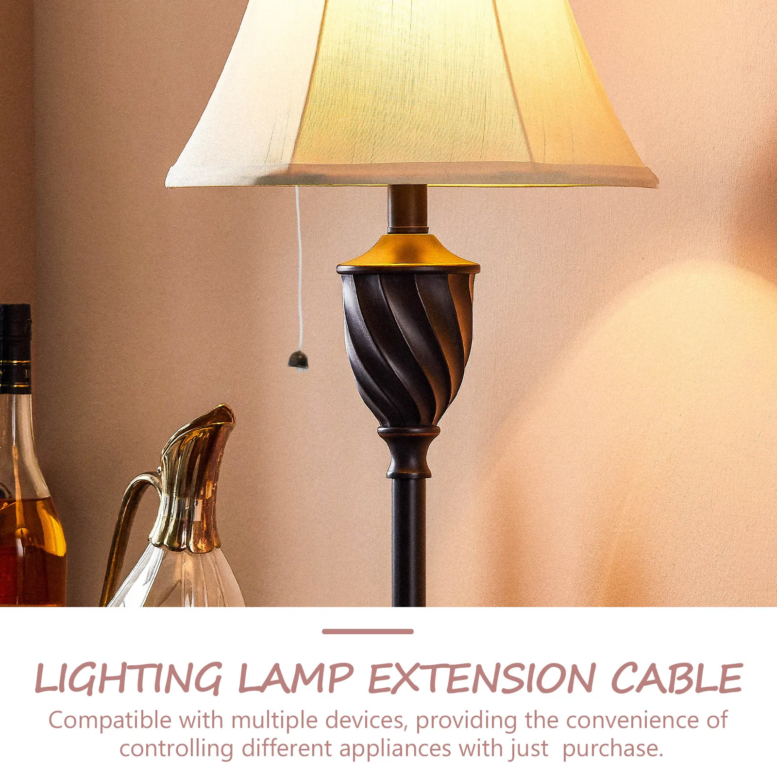 

5 шт. шнуров-подвесок для потолочного вентилятора, удлинитель цепи для настенного светильника и управления освещением в помещении