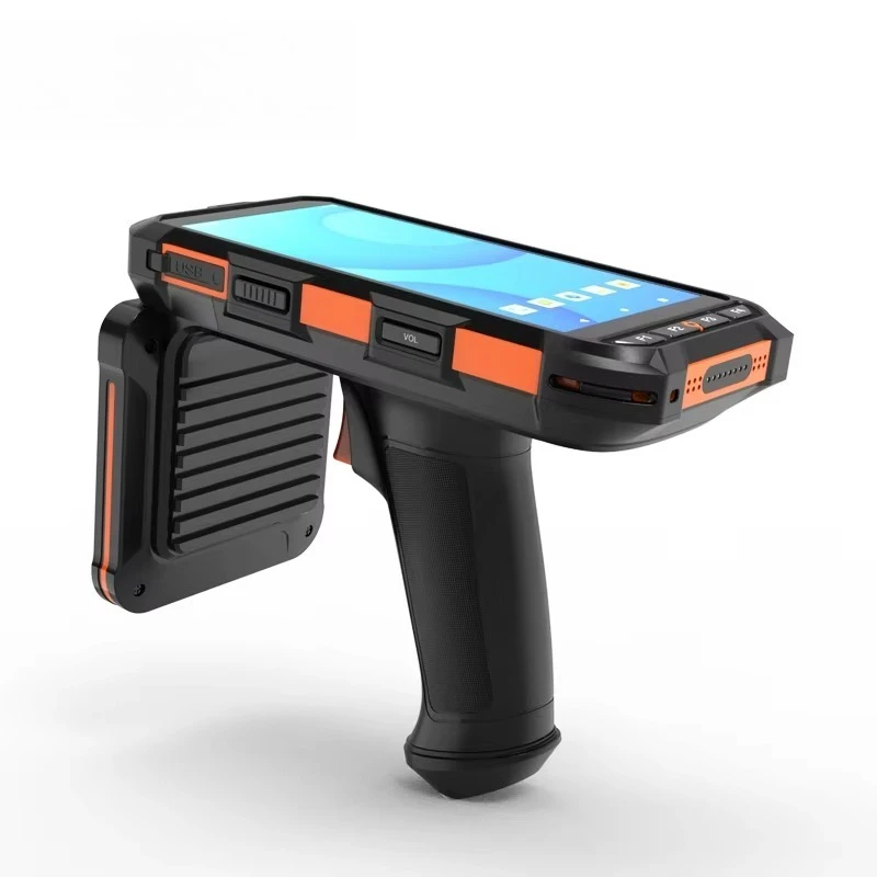 C6100 Android 13.0 RFID Scanner 18-20m EPC C1 GEN2 ISO18000-6C UHF Industrial Handheld Terminal PDA with Octa Core  QR Scanner