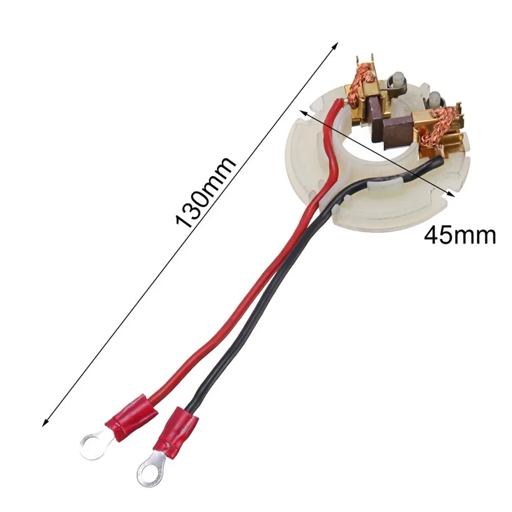 Carbon Brush Holder with Double Carbon Brushes for CB440 BHP458 BHP448 BDF458 BDF448 DDF458 DHP458 Replacement Component