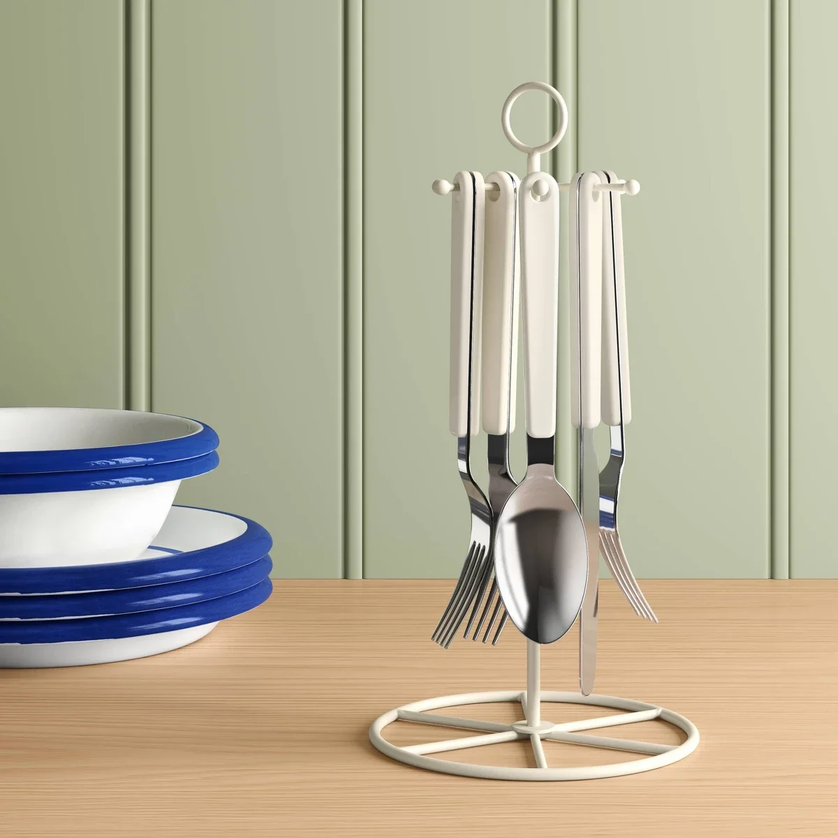 

12pc Flatware Set with Caddy - Room Essentials