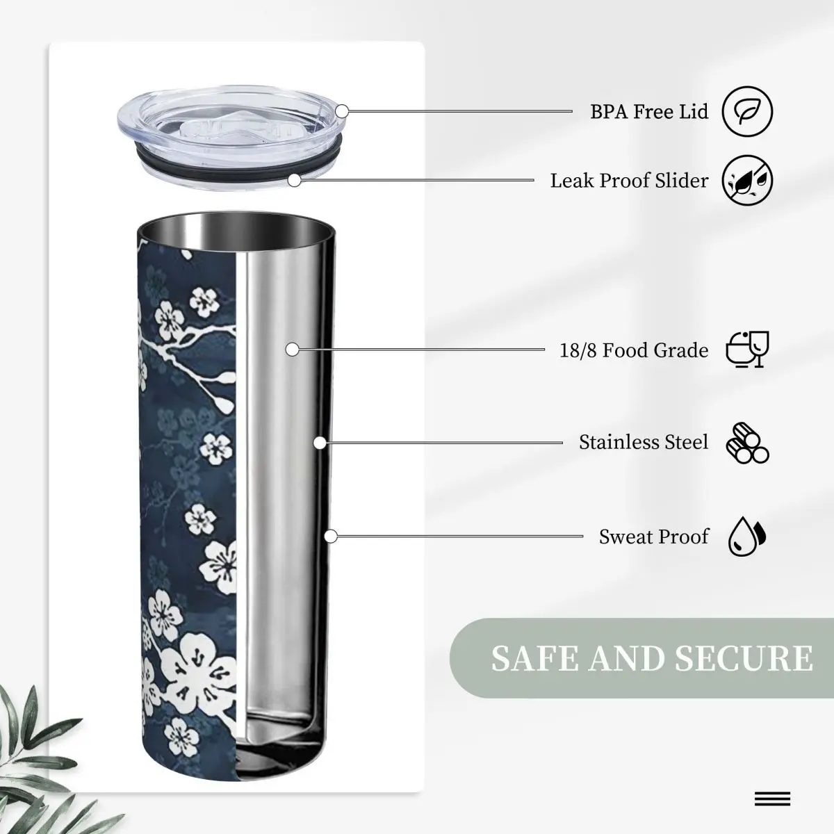 Borraccia Termica in Acciaio I - Tumbler 20Oz White recensione e prezzo