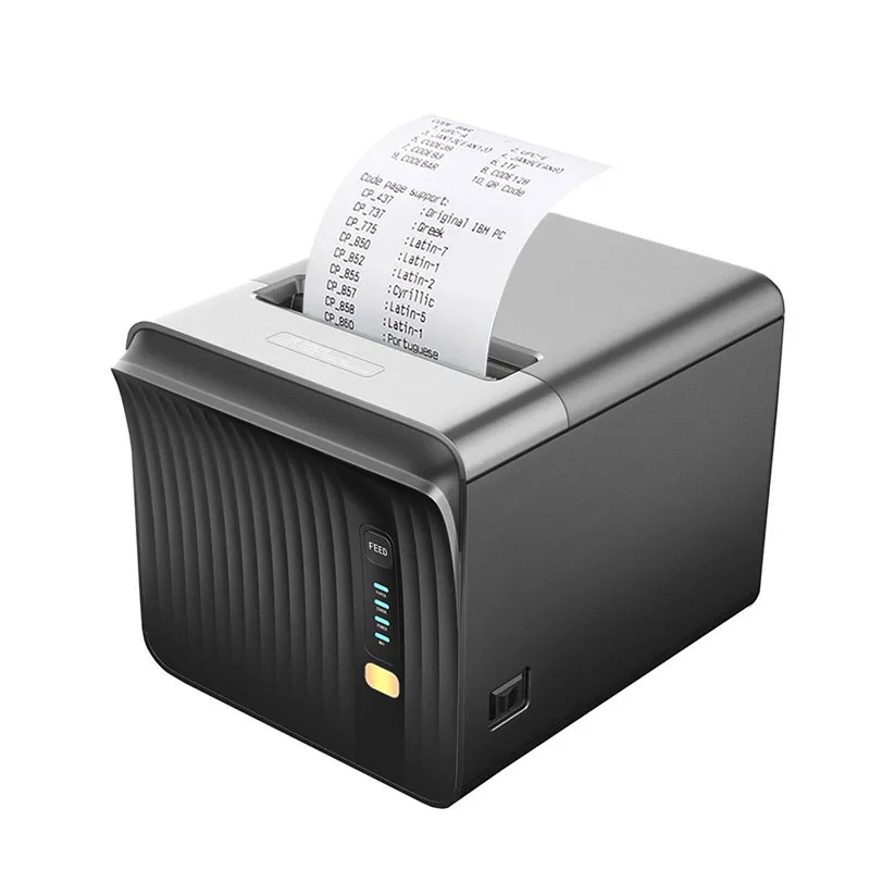 Thermal Receipt Printer 80mm Kitchen Pos Restaurant WIFI Auto Cutter Thermal Printer for MHT-P80A