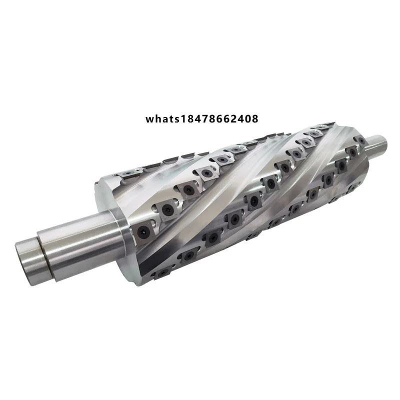 LIVTER Customized High Quality Woodworking Spiral Cutter Head With Carbide Inserts for Wood Planer Machines