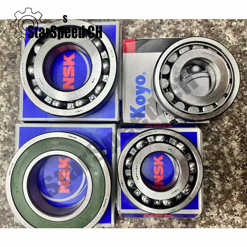 

Original 4pcs/set RE0F16E JF017E CVT Transmission Bearing Wheel Pulley RNU208-3 B34-18AUR B45-128UR 55TM05U40AL Fit For Nissan