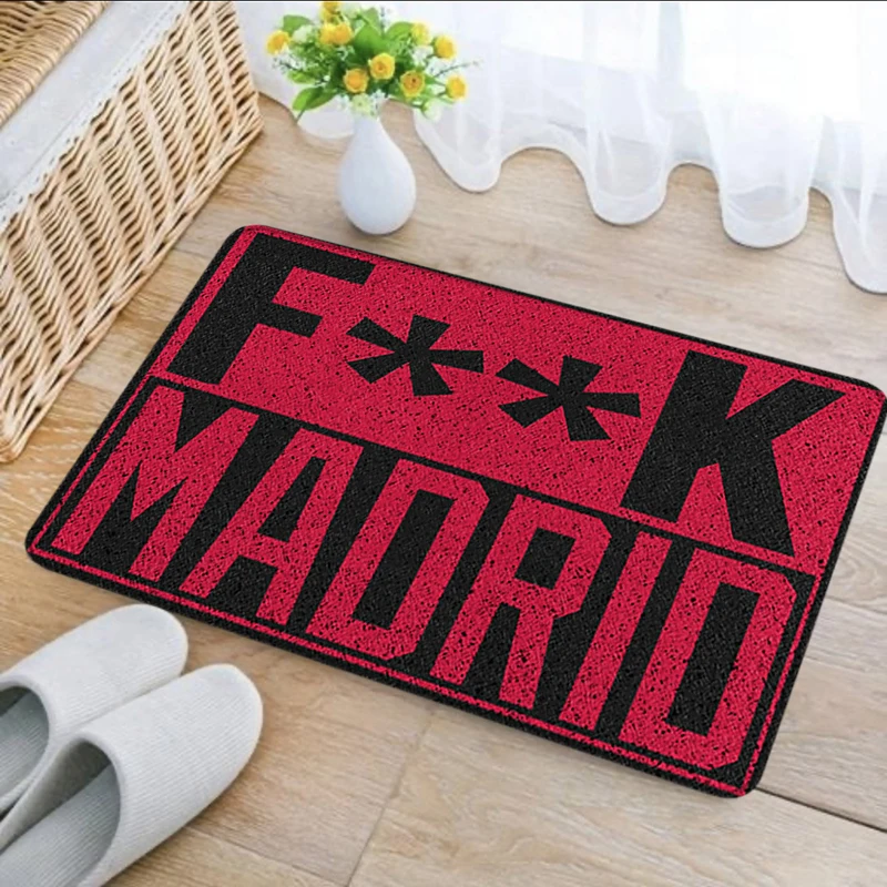 House Entrance Doormat Bedside Rugs Room Inside Foot Eurocup Floor Mats Non-Slip Kitchen B-FCB Home b-Barcelona Decor Bath Rugs