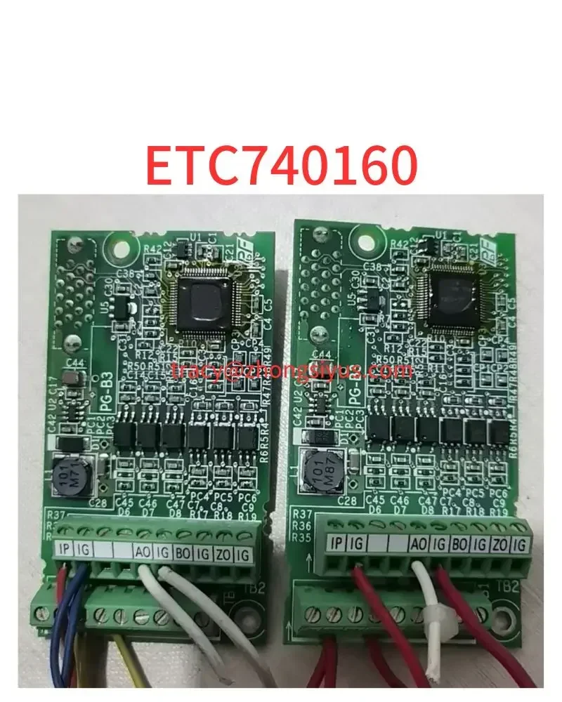 Used H1000 A1000 series speed feedback card PG Card PG-b3  ETC740160, function package