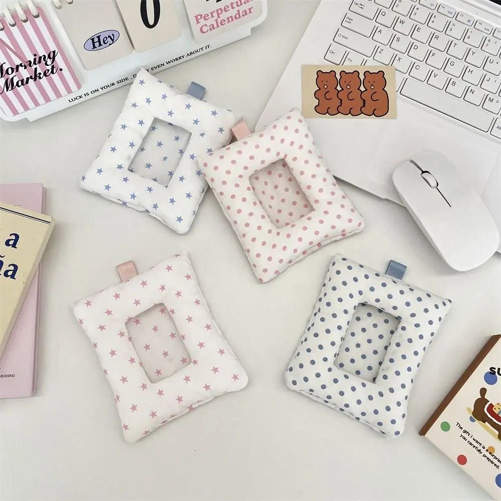 High Quality Cotton Photocard Holder Storage Display Photo Protector Case Portable Card Cover Students