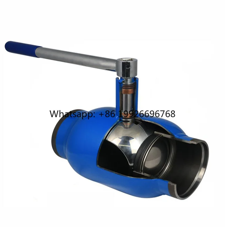 

Weld Ball Valve CF8M Body Manual PTFE Seal Ball Valve TKFM Valve