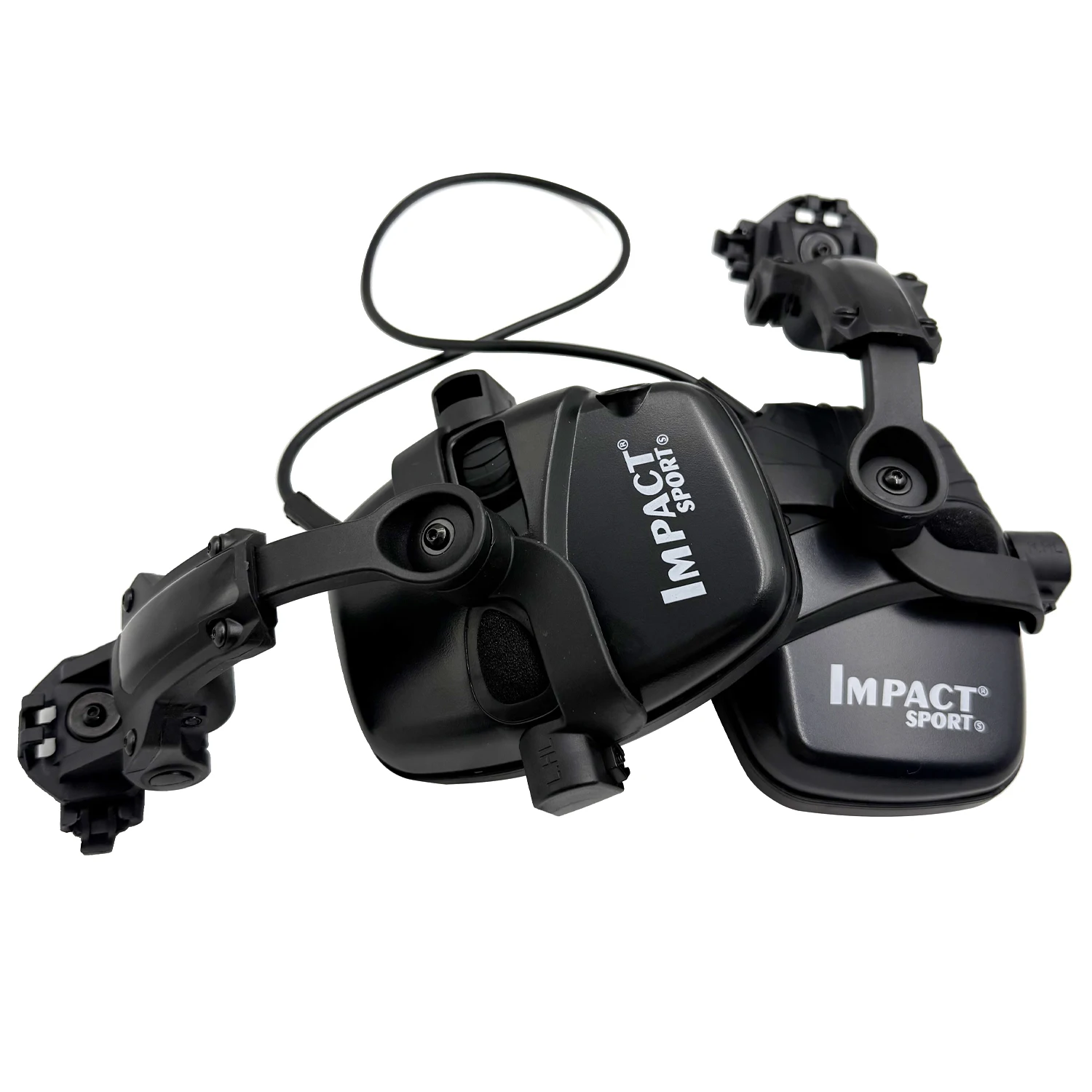 Impact Sport Electronic Shooting Headset, Capacete montado Ver, Captador de caça, Redução de ruído, Proteção auditiva