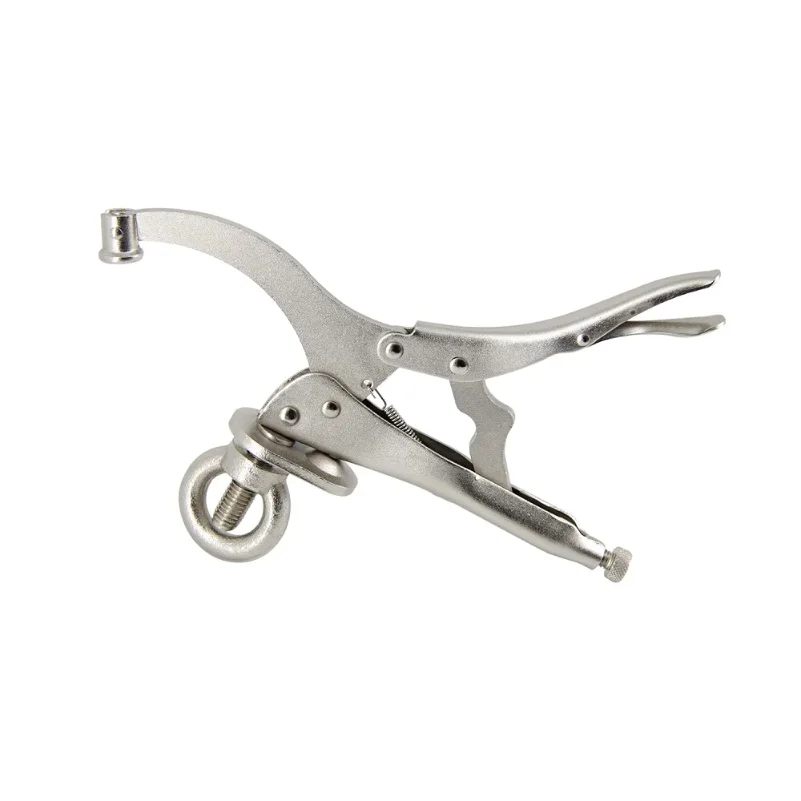 

9in. Drill Press Vice Clamp Woodworking Holding With Lock and Release Lever Locking Pliers