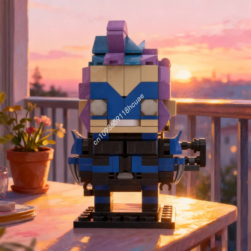 215-個-moc-ブルーバード-ブリックヘッズ-モデル-ビルディング-ブロック-アーキテクチャ-クリエイティブ-diy-アイデア-おもちゃ-クリスマス-ギフト-教育-レンガ-子供用