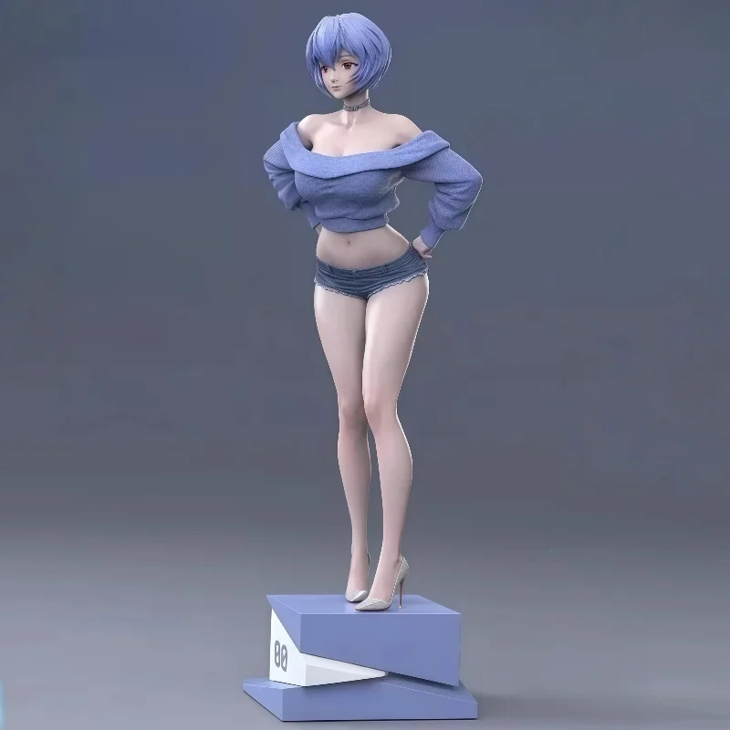 30 سنتيمتر Ayanami Rei Ver فتاة الشكل الصلب البلاستيكية لعبة لعبة تمثال الكبار جمع أنيمي عمل نموذج دمية هدية