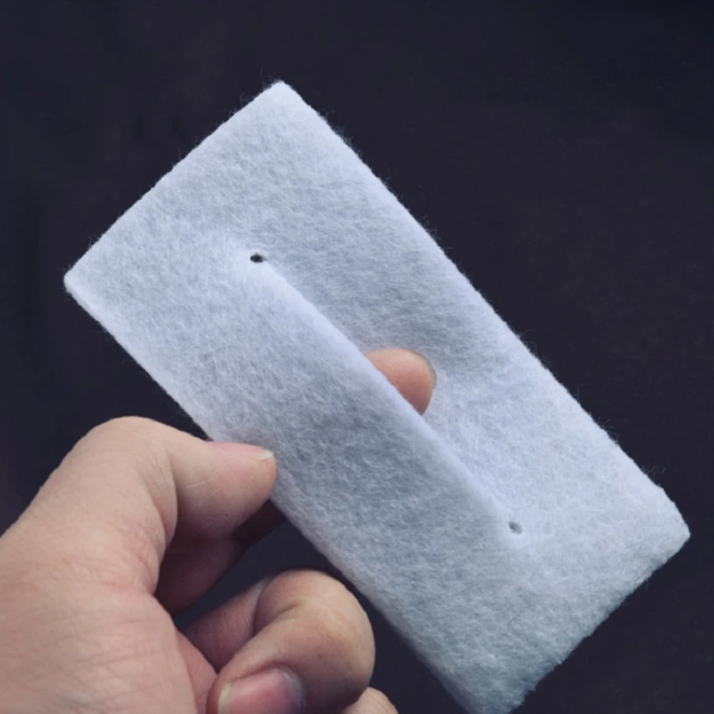 

25pcs Insulation Cotton Hair Perm Mat Heat Resistant Pads for Hairdressing Supplies Barbershop Tool Thermal Protection Compact
