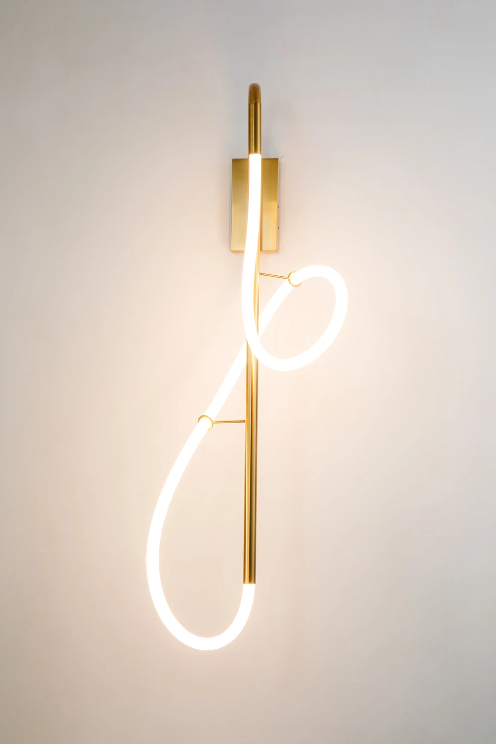 Dimmable LED Golden Silver Minimalism Designer