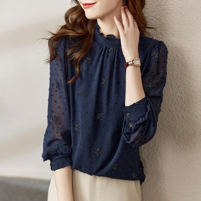 Neu eingetroffene Damenbluse, – Embroidery Blouse Bewertung und Preis
