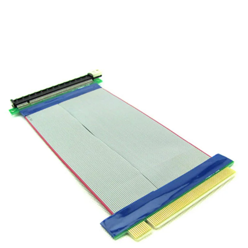Cable de Extensión Plano Flexible PCI-E 16X de 20CM, Tarjeta Gráfica PCI Express PCIE 2.0, Convertidor de Tarjeta Riser, Cable Extensor