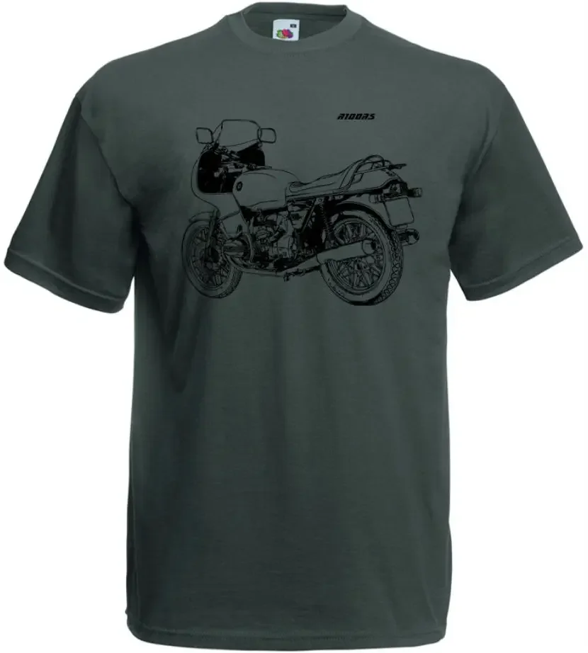 R100Rs T-Shirt Mit Grafik R 100Rs Motorcycyle Rally R 100 Rs 