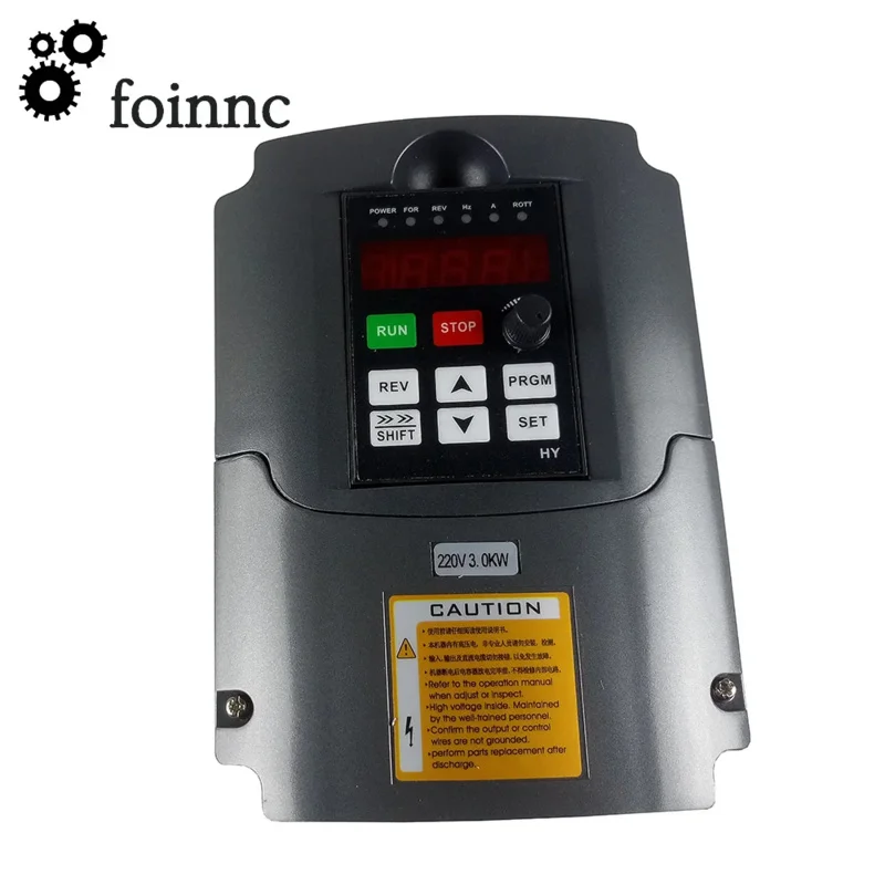 CNC Machine Tool Spindle Speed Control 220v 3.0kw VFD Variable Frequency Drive Inverter 1HP/3HP Input 3HP Output can be Adjusted